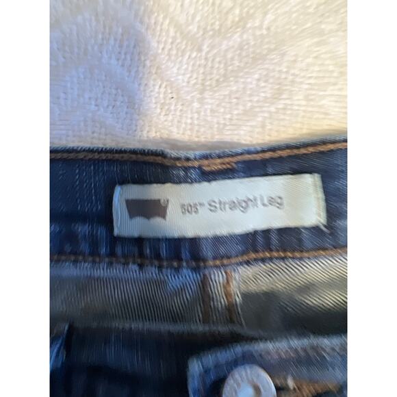 Levi’s Women’s 505 Straight Leg Blue Denim Jeans – Size 31x30 - Picture 5 of 8